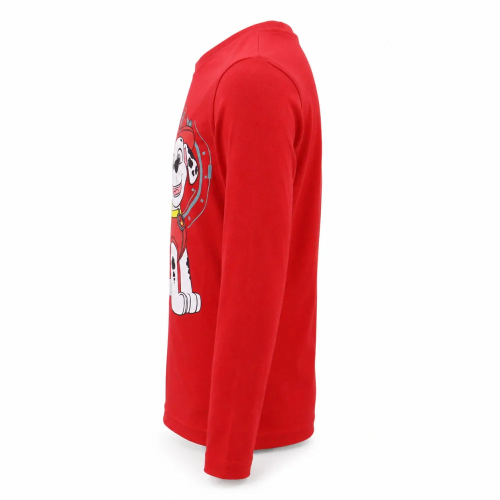 Paw Patrol Jungen Kinder langarm Shirt Marshall 100% Baumwolle - WS-Trend.de