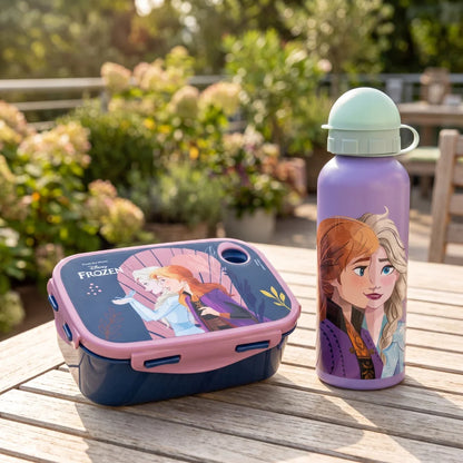 Disney Die Eiskönigin Anna Elsa 2 tlg Kinder Lunch Set Brotdose Alu-Trinkflas... - WS-Trend.de