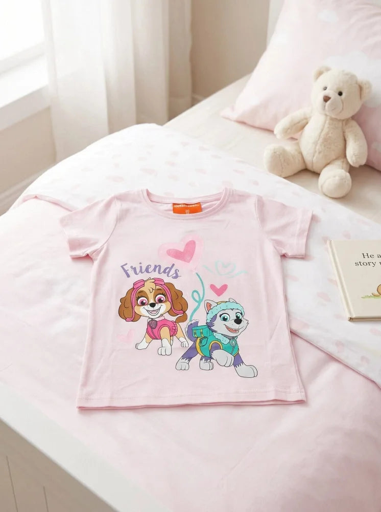 Paw Patrol Skye Everest Kinder Baby T-Shirt Kurzarm Gr.128 100% Baumwolle - WS-Trend.de
