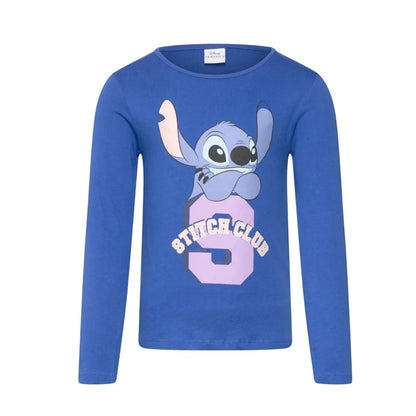 Disney Lilo und Stitch Kinder Mädchen Langarmshirt Shirt Gr. 98-128 - Baumwolle - WS-Trend.de