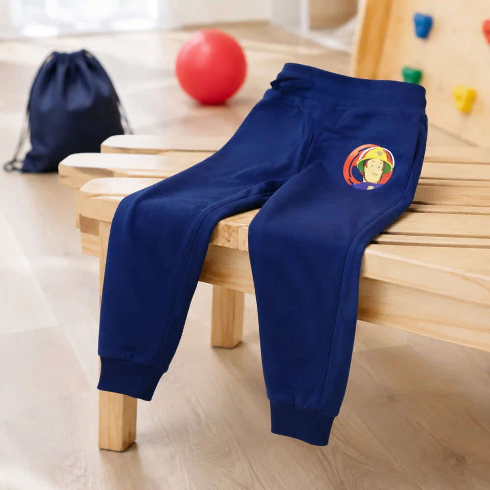 Feuerwehrmann Sam Jungen Kinder Jogginghose Sporthose Hose Gr.128 Baumwolle - WS-Trend.de