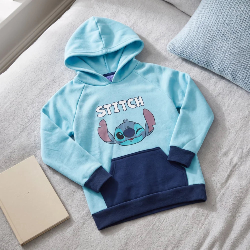 Kapuzenpullover Disney Lilo u Stitch Kinder Fleece Hoodie Pullover - WS-Trend.de