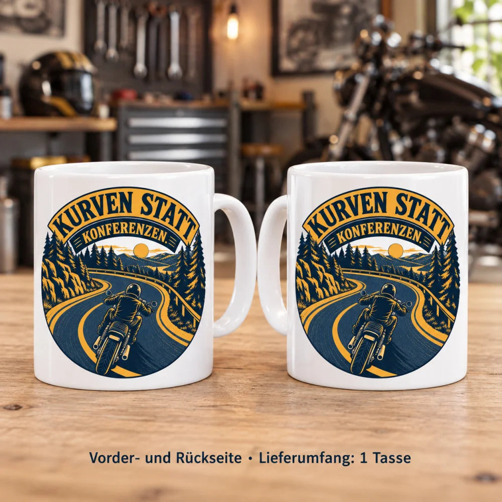 WS-Trend Biker Tasse Keramik 330 ml Spruch Motorrad 10 Motive zur Wahl - WS-Trend.de