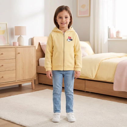 Kapuzenpullover Disney Minnie Maus Kinder Pullover Hoodie Kapuze Gr. 110-122 - WS-Trend.de