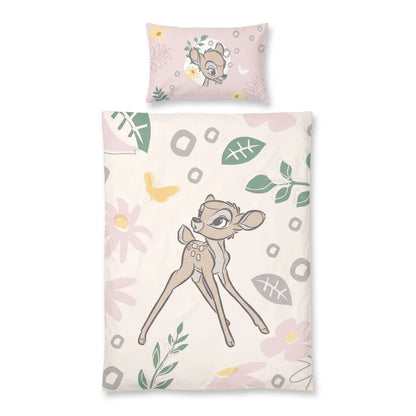 Disney Bambi Babybettwäsche Baumwolle 100x140 + 40x60 cm - WS-Trend.de