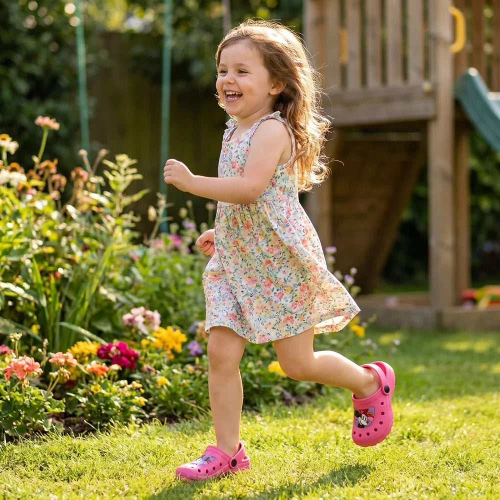 Disney Minnie Maus Kinder Clogs Badeschuhe Latschen Mädchen 28 bis 31 - WS-Trend.de