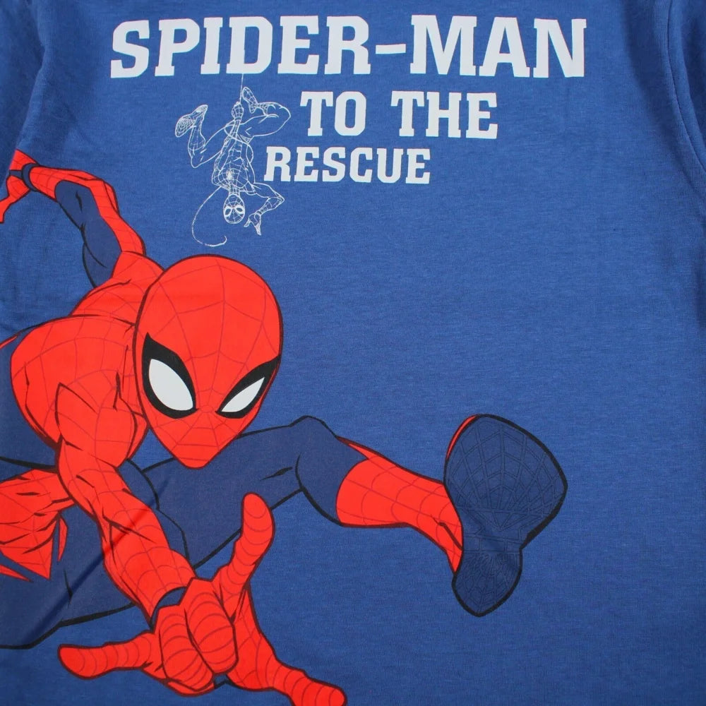 Marvel Spiderman Kinder Jungen T-Shirt Kurzarm Shirt Gr. 98 bis 128 Baumwolle - WS-Trend.de