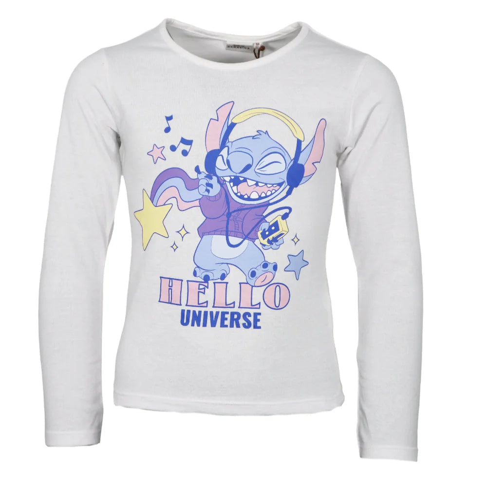 Disney Lilo und Stitch Kinder Mädchen Langarmshirt Shirt Gr. 98-128 - WS-Trend.de