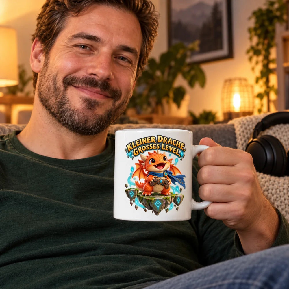 WS-Trend Gamer Motivtasse Keramik 330 ml mit Spruch 10 Motive zur Wahl - WS-Trend.de