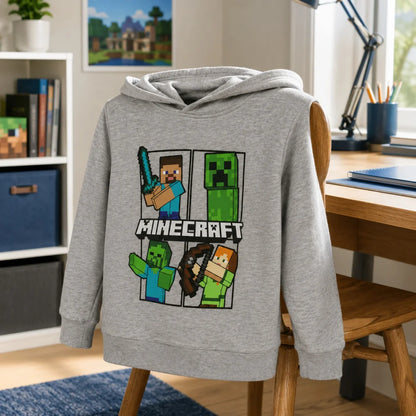 Minecraft Creeper Jungen Kinder Kapuzenpulli - WS-Trend.de