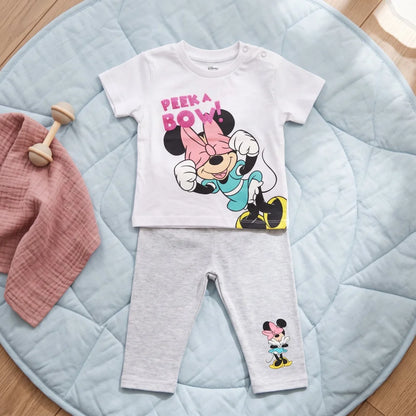 Disney Minnie Maus Baby Mädchen Sommerset Shorts plus T-Shirt Gr.62-68 - WS-Trend.de