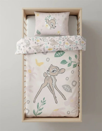 Disney Bambi Babybettwäsche Baumwolle 100x140 + 40x60 cm - WS-Trend.de