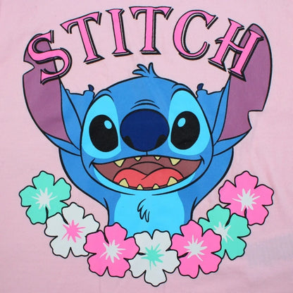 Disney Stitch Kinder Mädchen T-Shirt Kurzarm Shirt Gr. 98 bis 128 Baumwolle - WS-Trend.de