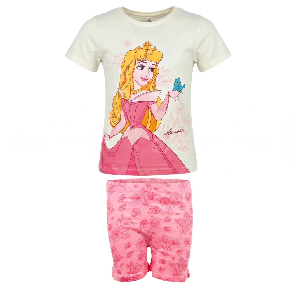 Disney Cinderella Rapunzel Kinder Schlafanzug Pyjama Gr. 92-128 100% Baumwolle - WS-Trend.de