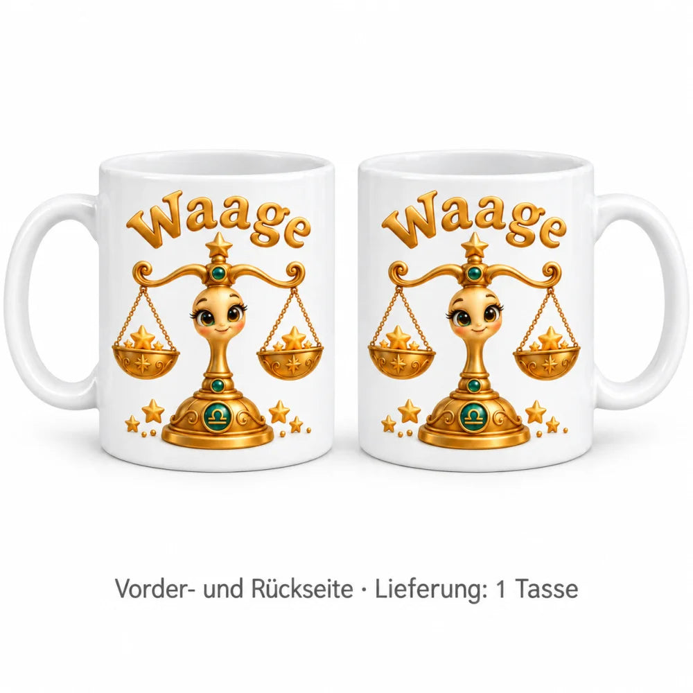 WS-Trend Sternzeichen Tasse Kinder Keramik 330ml Geschenk Motivauswahl - WS-Trend.de