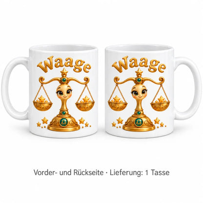 WS-Trend Sternzeichen Tasse Kinder Keramik 330ml Geschenk Motivauswahl - WS-Trend.de