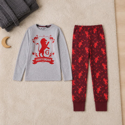 Harry Potter Gryffindor Slytherin Mädchen Pyjama - WS-Trend.de