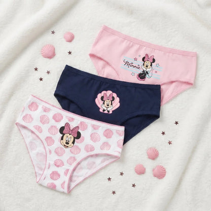 Disney Minnie Maus 3er Pack Slips Kinder Mädchen Unterwäsche Gr. 104-134 - WS-Trend.de