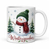 Schneemann Weihnachtstasse - Geschenk zu Weihnachten - weiß mit Spruch
