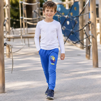 Feuerwehrmann Sam Jungen Kinder Jogginghose Sporthose Hose 98-128 Blau - WS-Trend.de