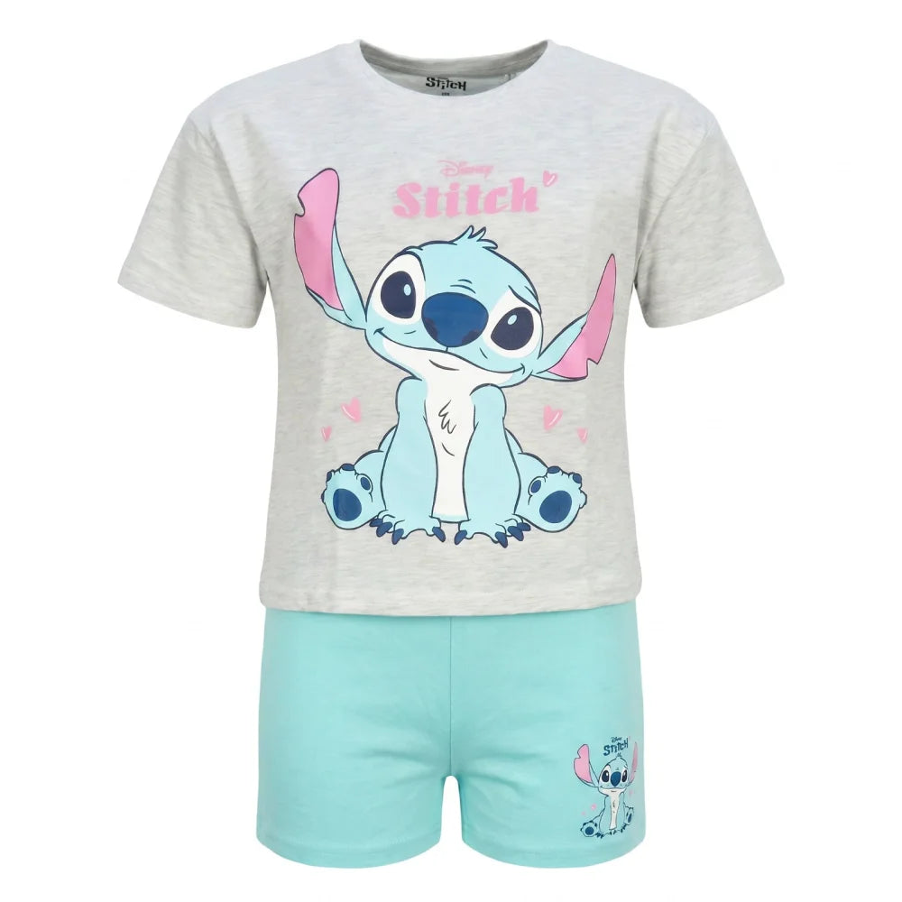 Disney Lilo und Stitch Kinder Mädchen Schlafanzug Pyjama Shirt Hose Gr. 92-128 - WS-Trend.de
