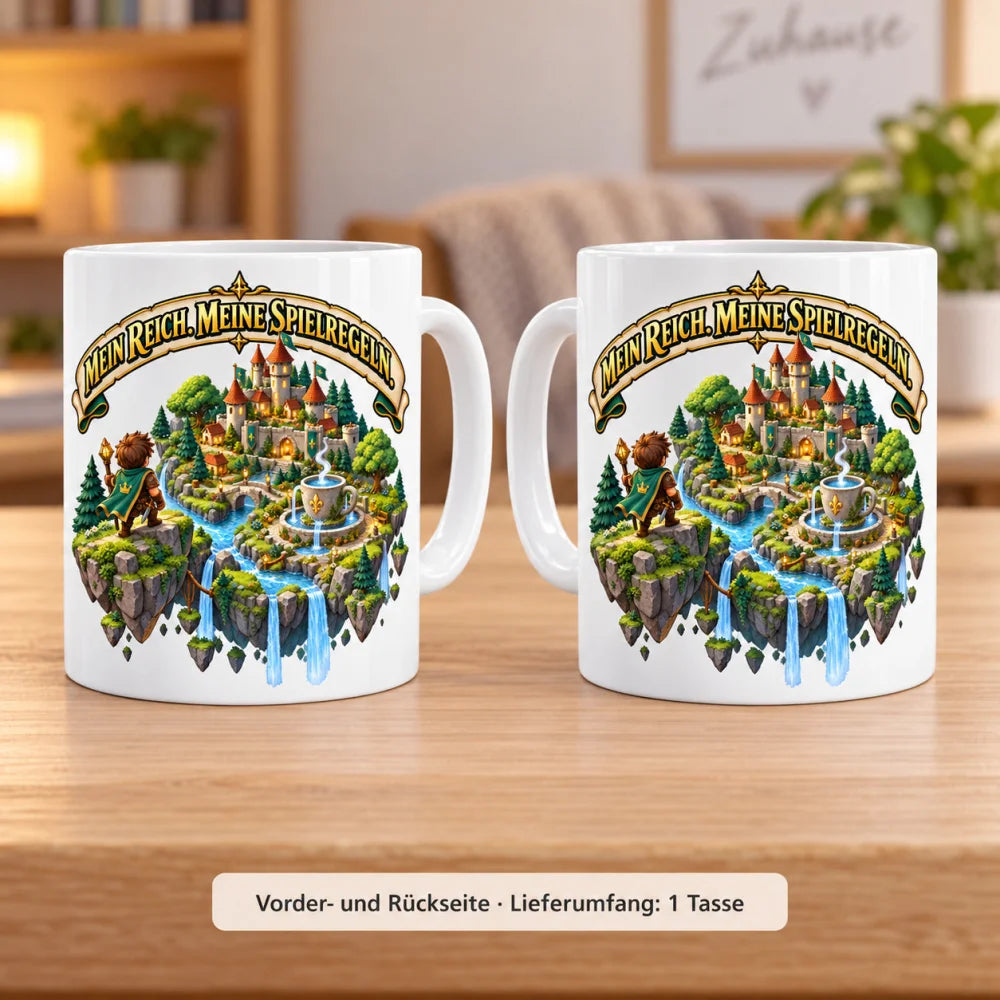 WS-Trend Gamer Motivtasse Keramik 330 ml mit Spruch 10 Motive zur Wahl - WS-Trend.de