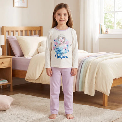 Schlafanzug Disney Die Eiskönigin Kinder Mädchen Pyjama - WS-Trend.de