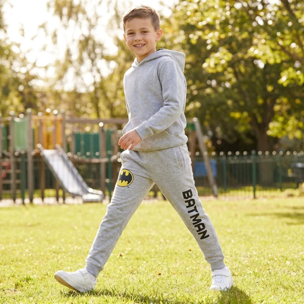 DC Comics Batman Jogginghose Kinder Jugend Sporthose Hose Grau 134-164 - WS-Trend.de