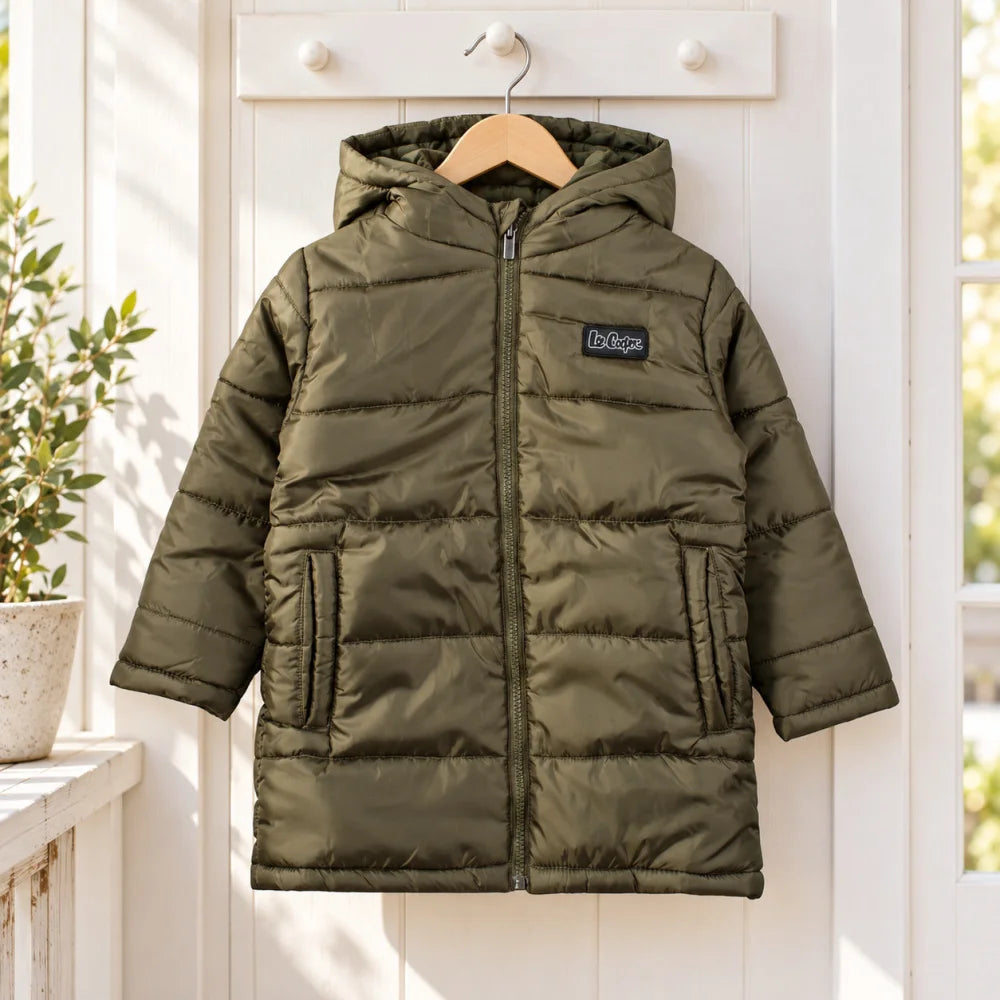 Lee Cooper Kinder Jungen Winterjacke Jacke mit Kapuze Parka Gr. 104-164 - WS-Trend.de