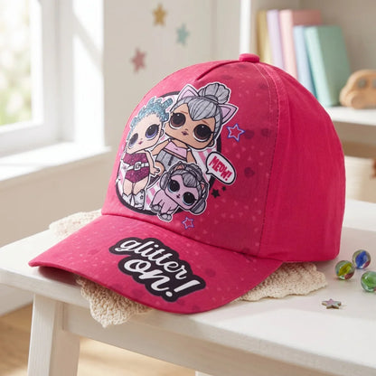 LOL Surprise Glitter ON! Kinder Mädchen Basecap Gr. 52 bis 54 - WS-Trend.de