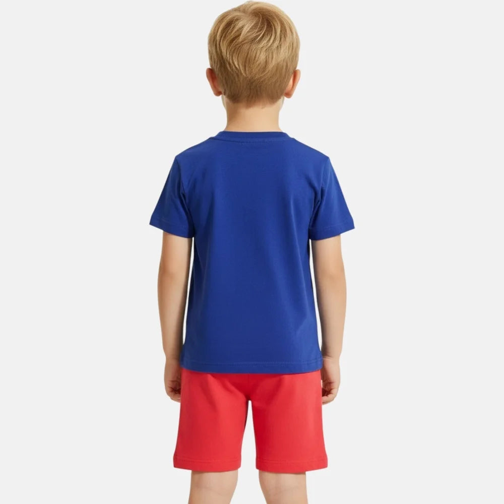 Marvel Spiderman Kinder kurz Pyjama Schlafanzug Gr. 98 bis 128 Baumwolle - WS-Trend.de