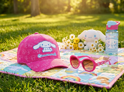Hello Kitty Cinnamoroll Kinder Basecap Baseball Kappe und Sonnenbrille Gr. 52-54 - WS-Trend.de
