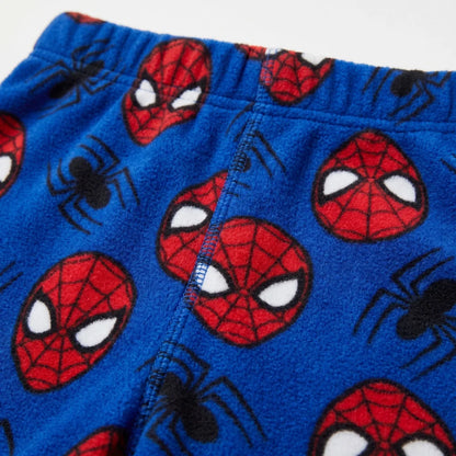Marvel Spiderman Kinder Coral Schlafanzug Pyjama Pulli Hose Gr. 98-128 - WS-Trend.de