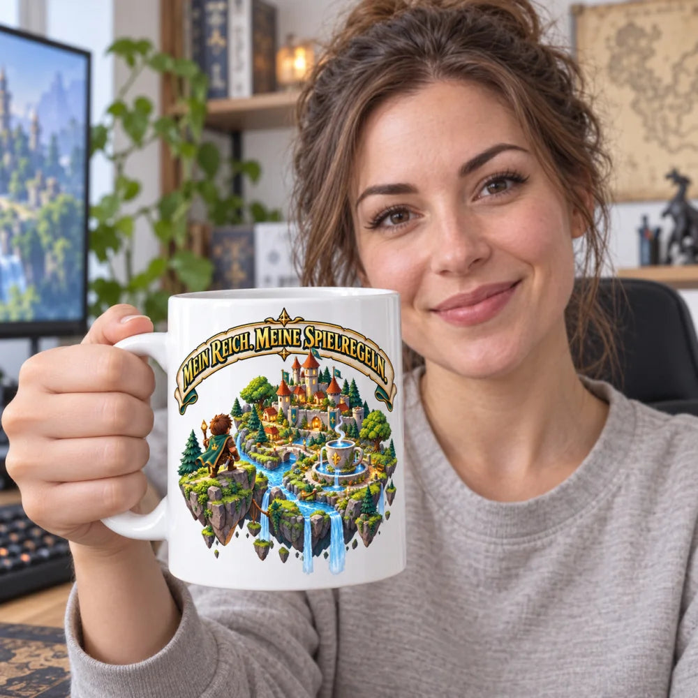 WS-Trend Gamer Motivtasse Keramik 330 ml mit Spruch 10 Motive zur Wahl - WS-Trend.de