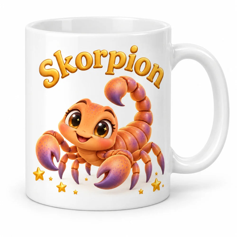 WS-Trend Sternzeichen Tasse Kinder Keramik 330ml Geschenk Motivauswahl - WS-Trend.de