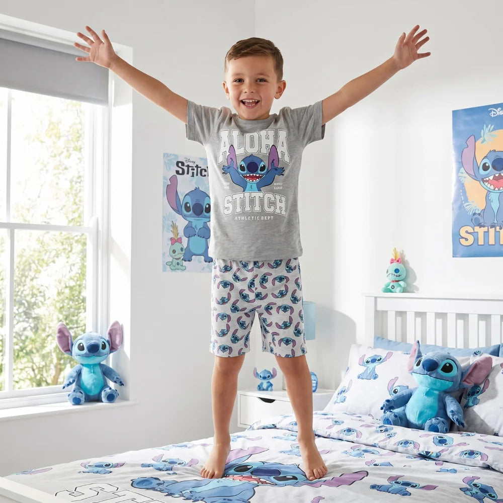 Disney Lilo und Stitch Kinder Jungen Schlafanzug Pyjama Shirt Hose Gr. 98 -128 - WS-Trend.de