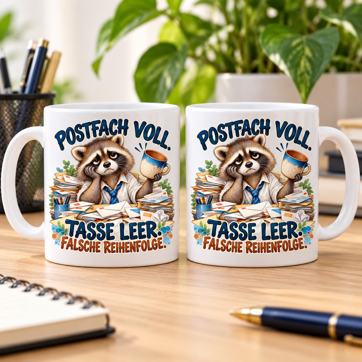 Büro Tasse Keramik 330 ml lustiger Spruch Geschenk Kollegen Homeoffice