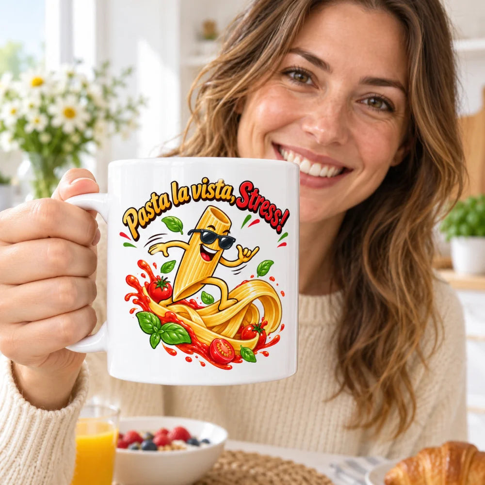 WS-Trend Food Tassen Keramik 330 ml lustige Sprüche 10 Motive zur Wahl - WS-Trend.de