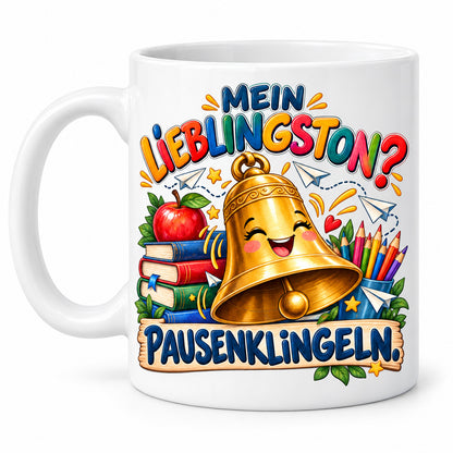 Lehrer Tasse Keramik 330 ml Geschenk Lehrerin Unterricht Spruch Kaffee