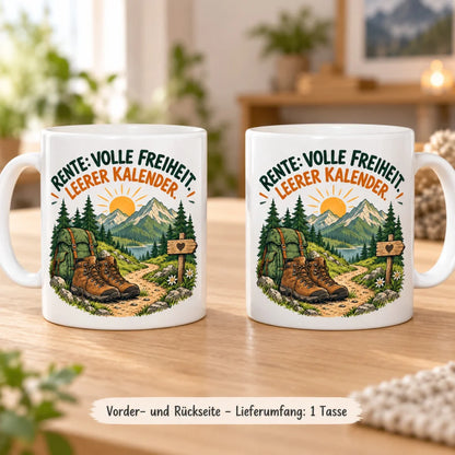 WS-Trend Rente Tasse Keramik 330 ml Spruch Geschenk 10 Motive zur Wahl - WS-Trend.de