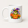 Halloween Tasse Kürbis Frosch 325 ml Keramik Kawaii Geschenk