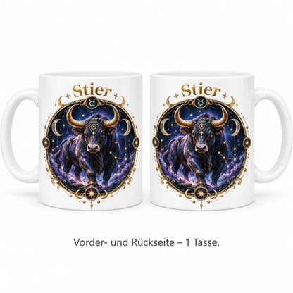 WS-Trend Sternzeichen Tasse Stier mystisch Keramik 330 ml Geschenk - WS-Trend.de