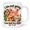 WS-Trend Sparschwein Tasse schwäbischer Spruch Keramik 330 ml Geschenk