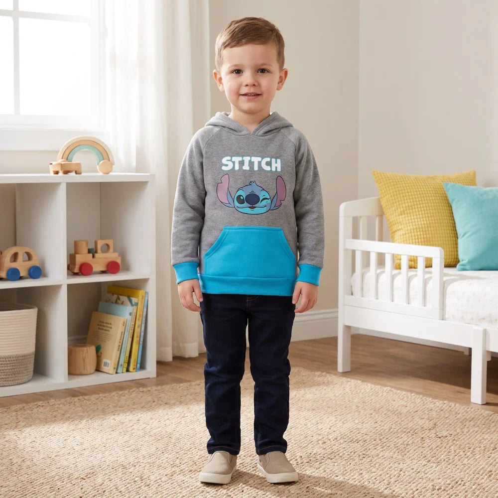 Kapuzenpullover Disney Lilo u Stitch Kinder Fleece Hoodie Pullover - WS-Trend.de