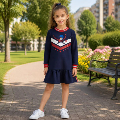 Sommerkleid Miraculous - Ladybug Kinder Mädchen Kleid Gr. 104-128 - WS-Trend.de