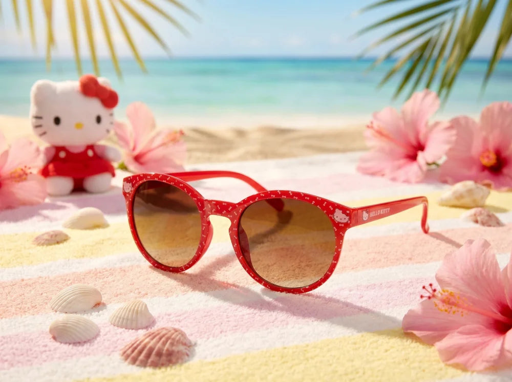 Hello Kitty Kinder Basecap Baseball Kappe und Sonnenbrille Gr. 52-54 - WS-Trend.de