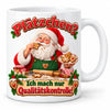 WS-Trend Plätzchenkontrolle Weihnachtstasse 330 ml Geschenk mit Spruch