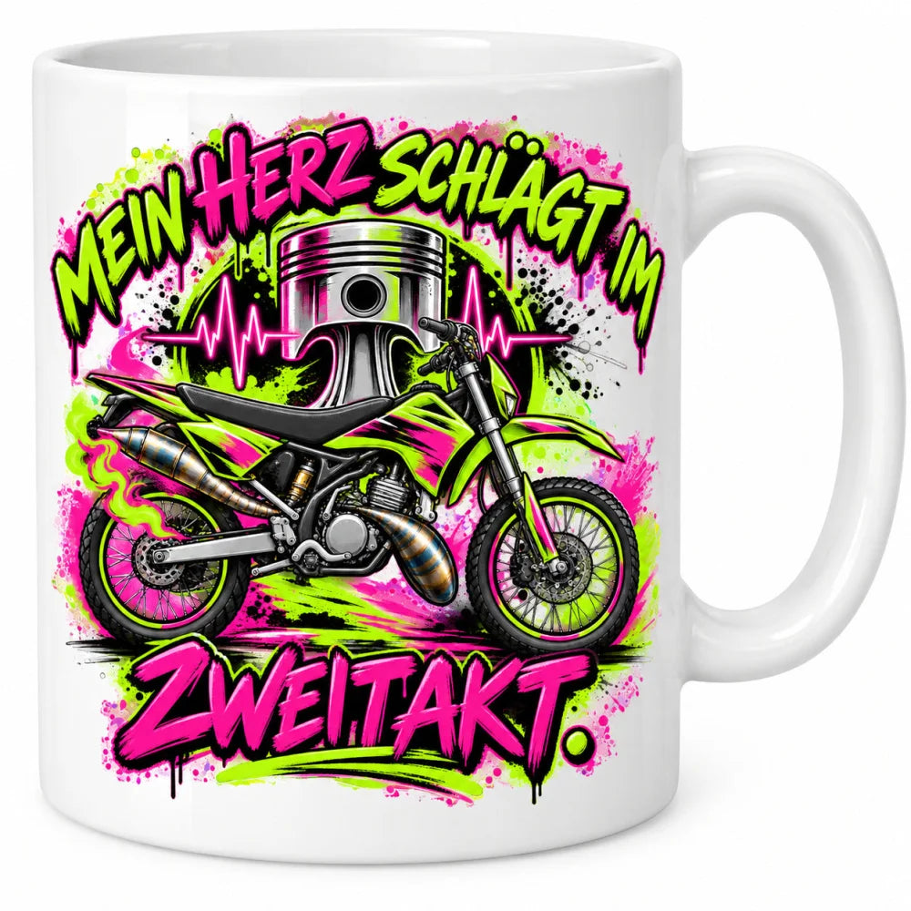 WS-Trend Biker Tasse Keramik 330 ml Spruch Motorrad 10 Motive zur Wahl - WS-Trend.de