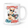 WS-Trend Lama Kaffeetasse lustiger Spruch Keramik 330 ml Geschenktasse