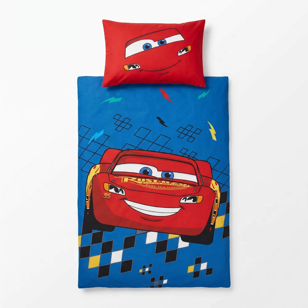 Disney Cars McQueen Babybettwäsche 100x140 + 40x60 cm - WS-Trend.de